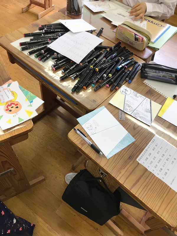 写真｜9年生 かるた製作